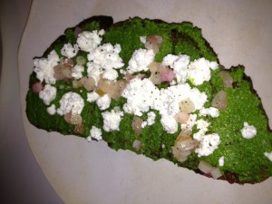 Ramp and Goat Cheese Toast photo8 300x225 New York City Culinary Delights