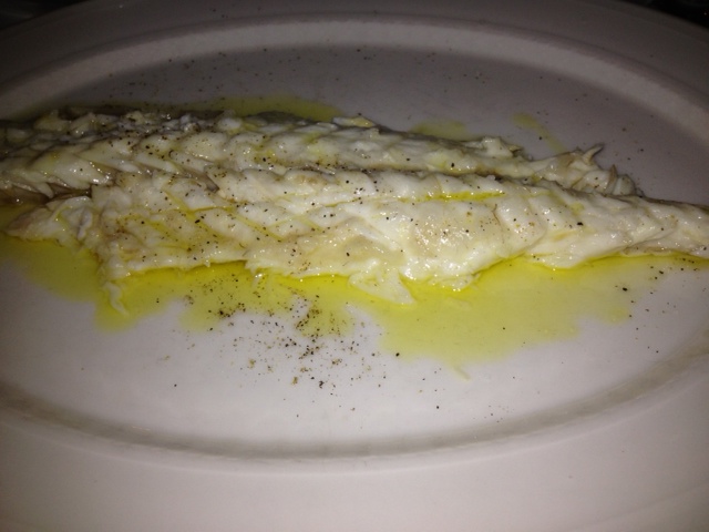 The Branzino being served photo9 New York City Culinary Delights