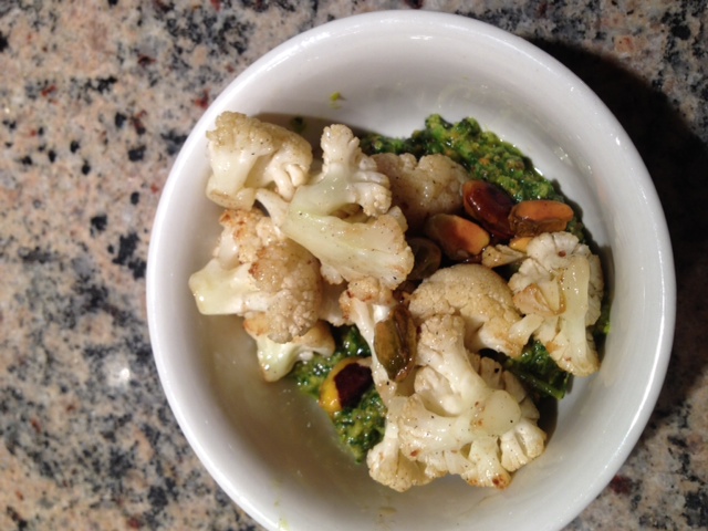Another St. Regis Recipe To Try at Home: Caramelized Cauliflower and Pistachio Pesto Another St. Regis Recipe To Try at Home: Caramelized Cauliflower and Pistachio Pesto
