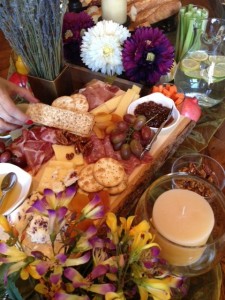 Charcuterie with Holiday Accents Charcuterie with Holiday Accents
