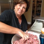 Barbara mixes in the spices